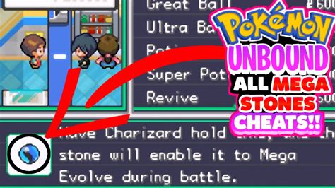 pokemon unbound how to mega evolve|Pokemon Unbound Cheats: Mega Items, Evolutions & More.